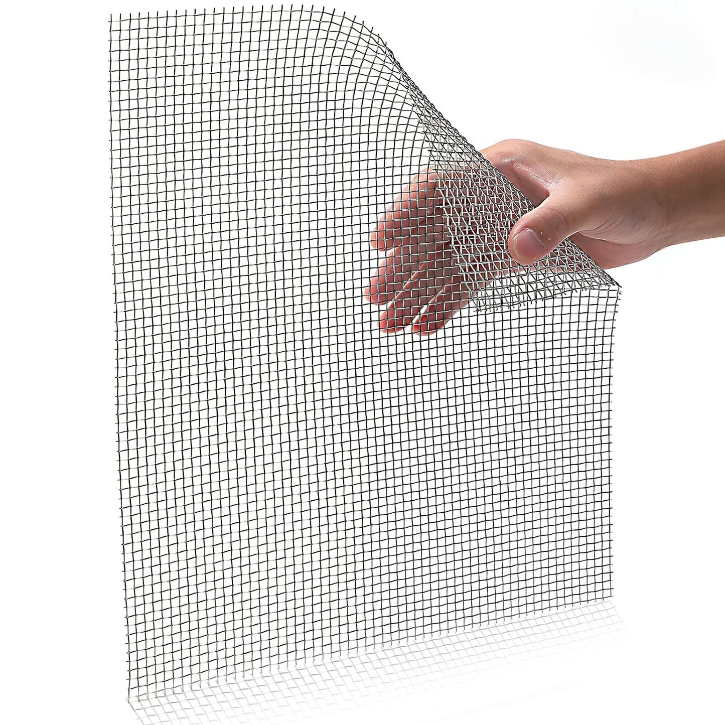 20 Mesh Stainless Steel Mesh Screen 1Pack Woven Wire Mesh 11.3×14.3 Inches (283×363Mm) for Mesh Screen