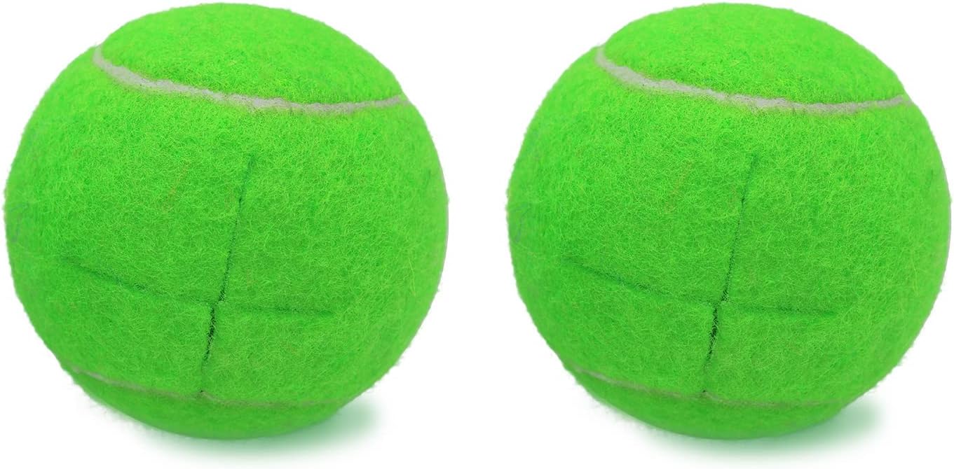 2 PCS Precut Walker Tennis Balls for Furniture Legs and Floor Protection, Heavy Duty Long Lasting Felt Pad Glide Coverings (Dark Blue)