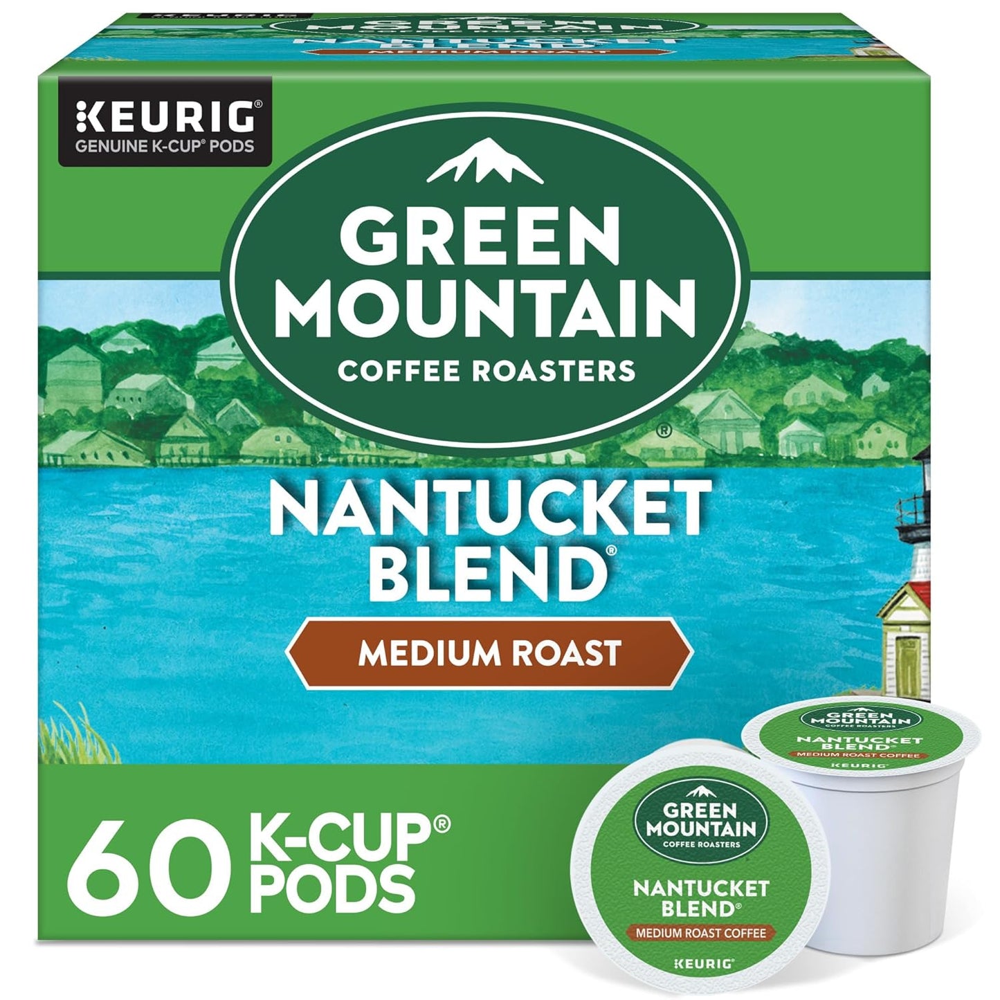 Nantucket Blend Medium Roast K-Cup Pods 48 Count